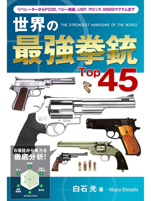 白石光作の世界の最強拳銃Top45の作品詳細 - 貸出可能